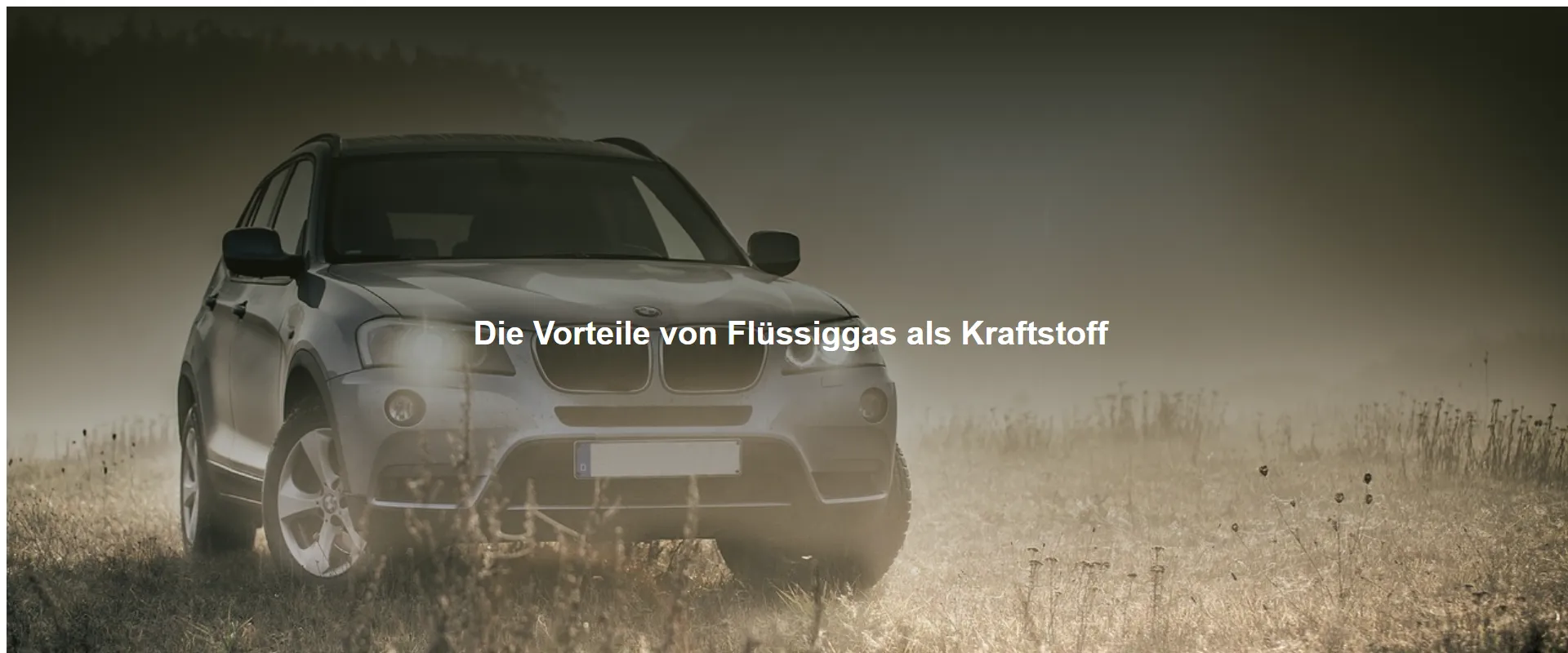 Die Vorteile von Flüssiggas als Kraftstoff